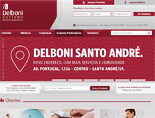 Tablet Screenshot of delboniauriemo.com.br